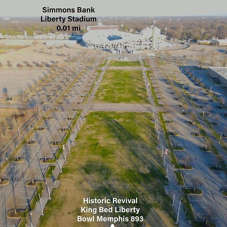 Historic Revival King Bed Liberty Bowl Memphis 893 Villa ภายนอก รูปภาพ